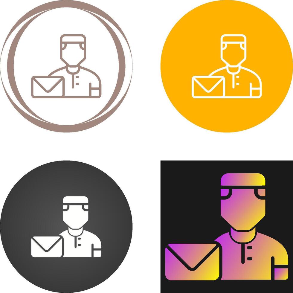 Postman Vector Icon