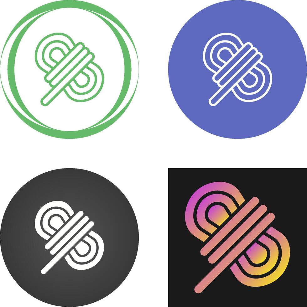 Cable Ties Vector Icon