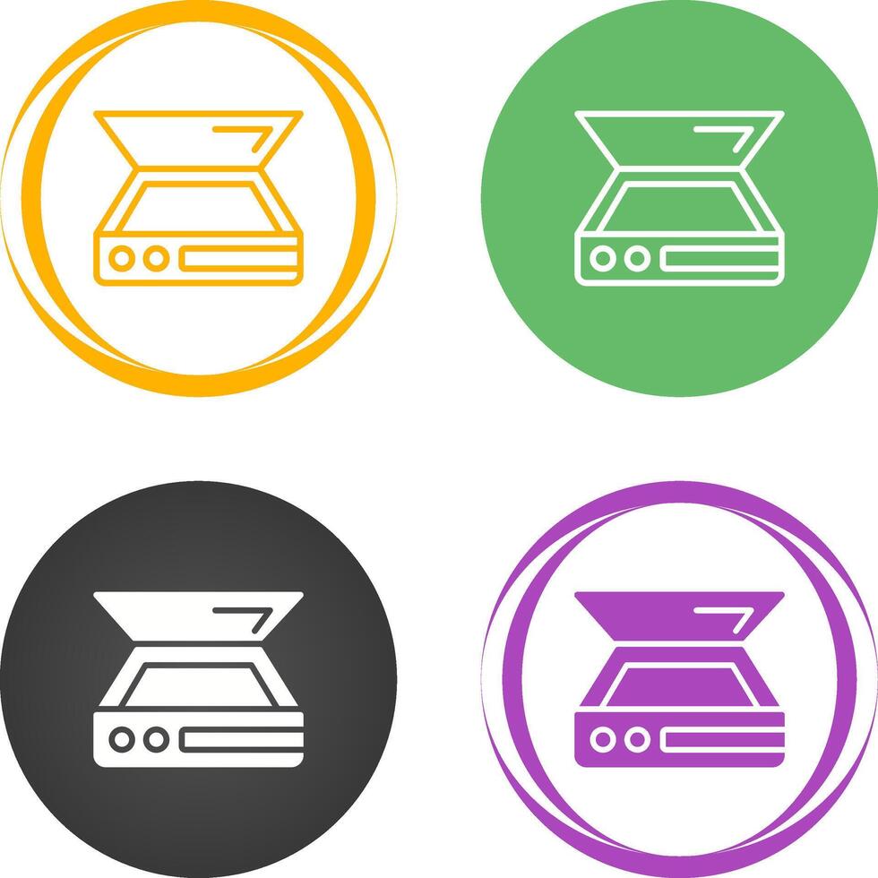 Scanner Vector Icon