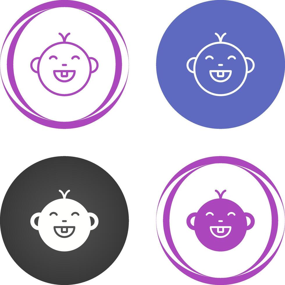 Baby Teeth Vector Icon