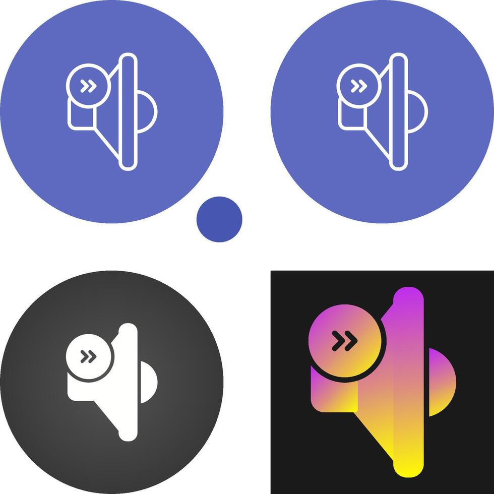 Forward Vector Icon