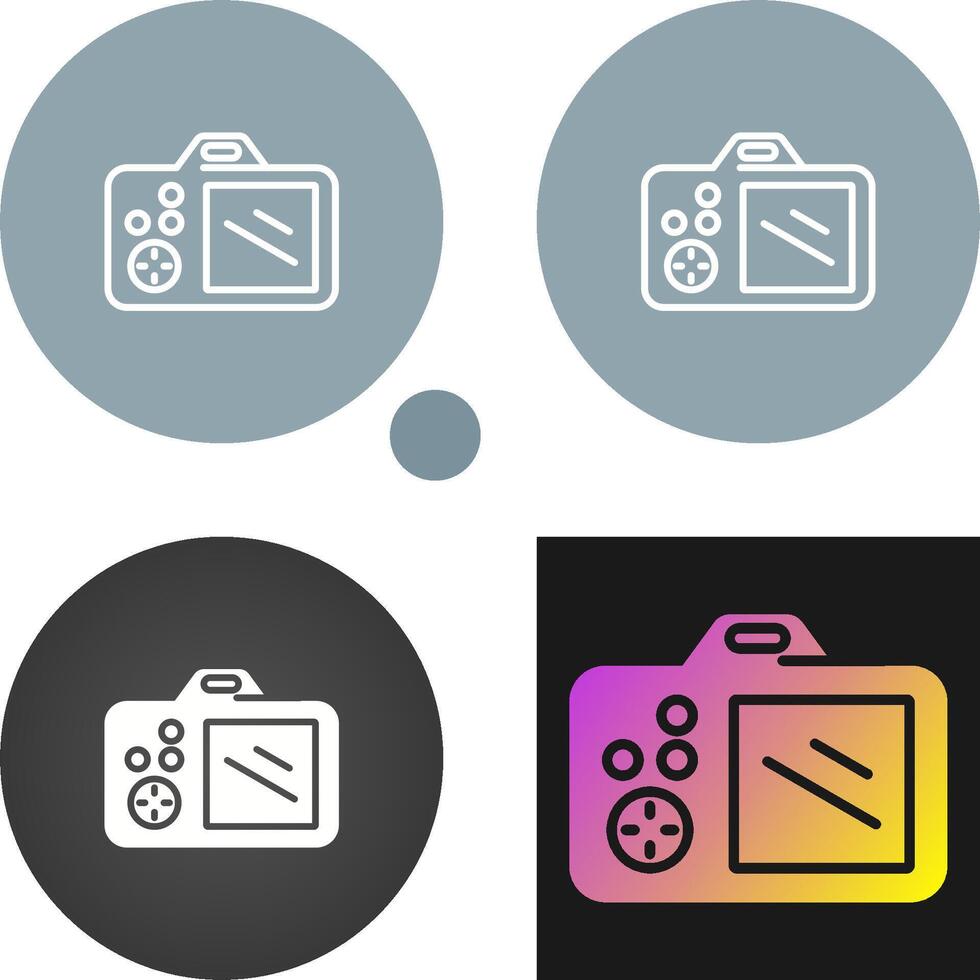 Dslr Camera Vector Icon