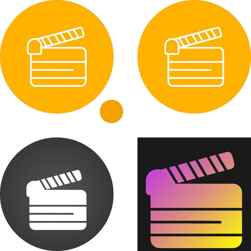 Clapperboard Vector Icon