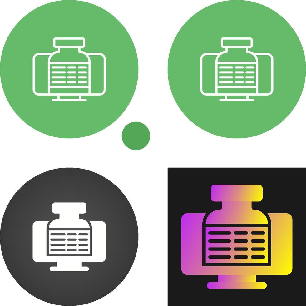 Computer Vector Icon