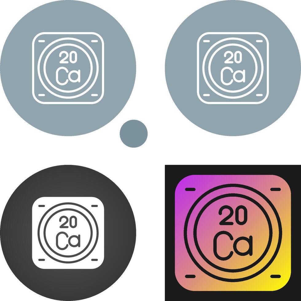 Calcium Vector Icon