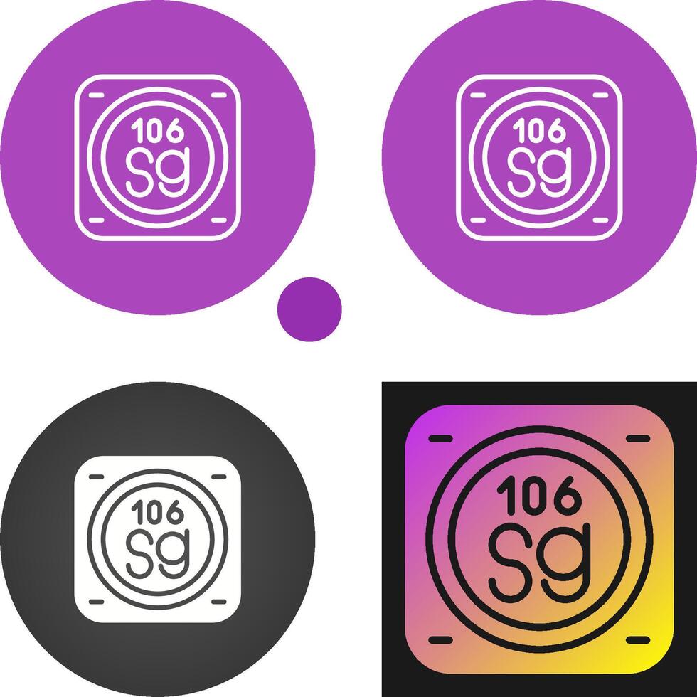 Chemical Element Vector Icon