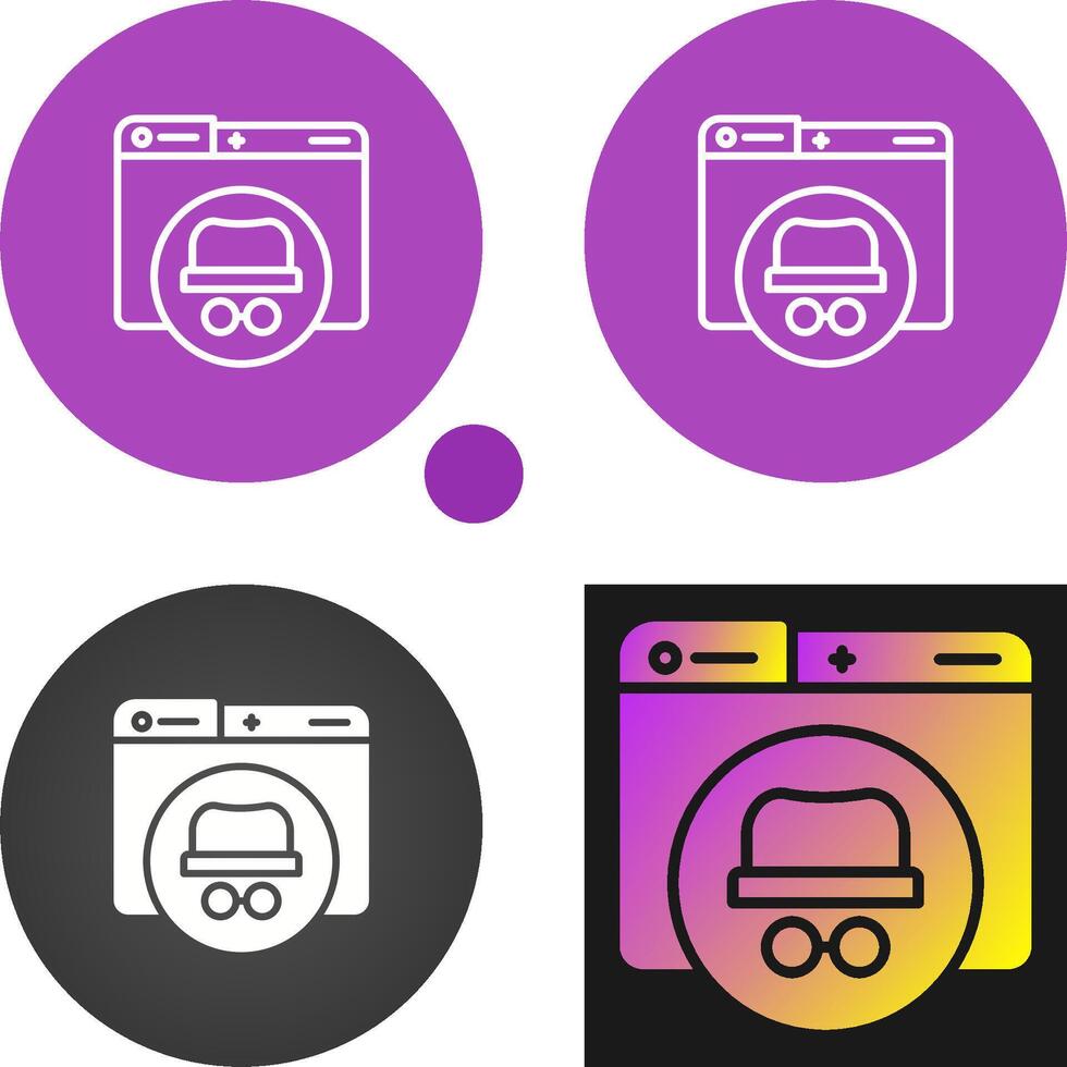 Incognito Vector Icon