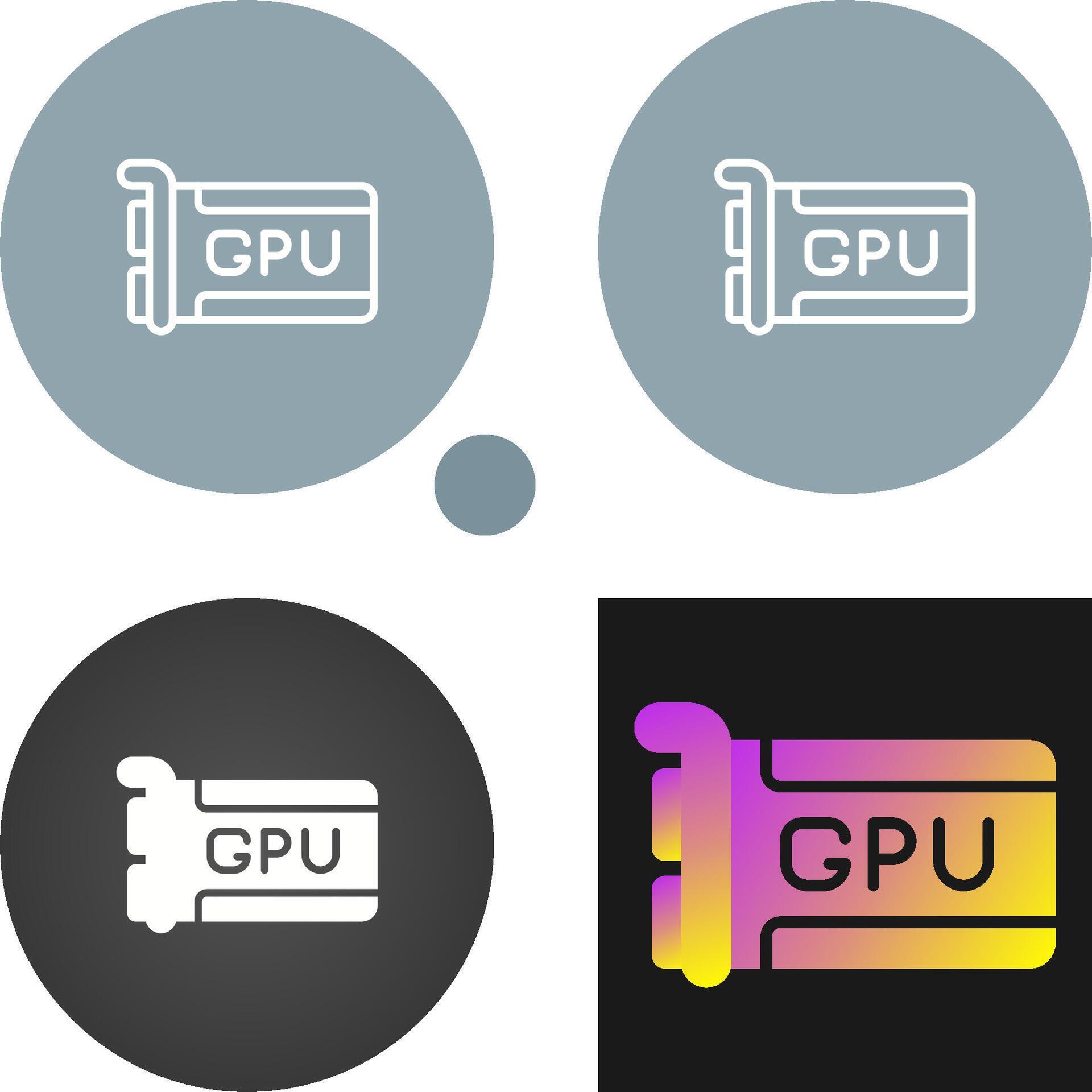 Gpu Vector Icon 40935955 Vector Art at Vecteezy
