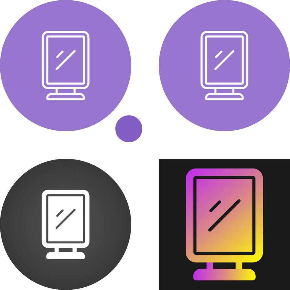 Desktop Vector Icon