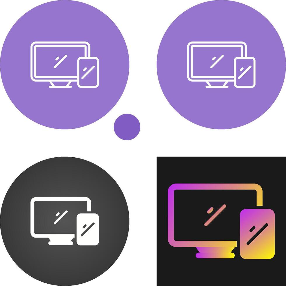 Desktop Vector Icon