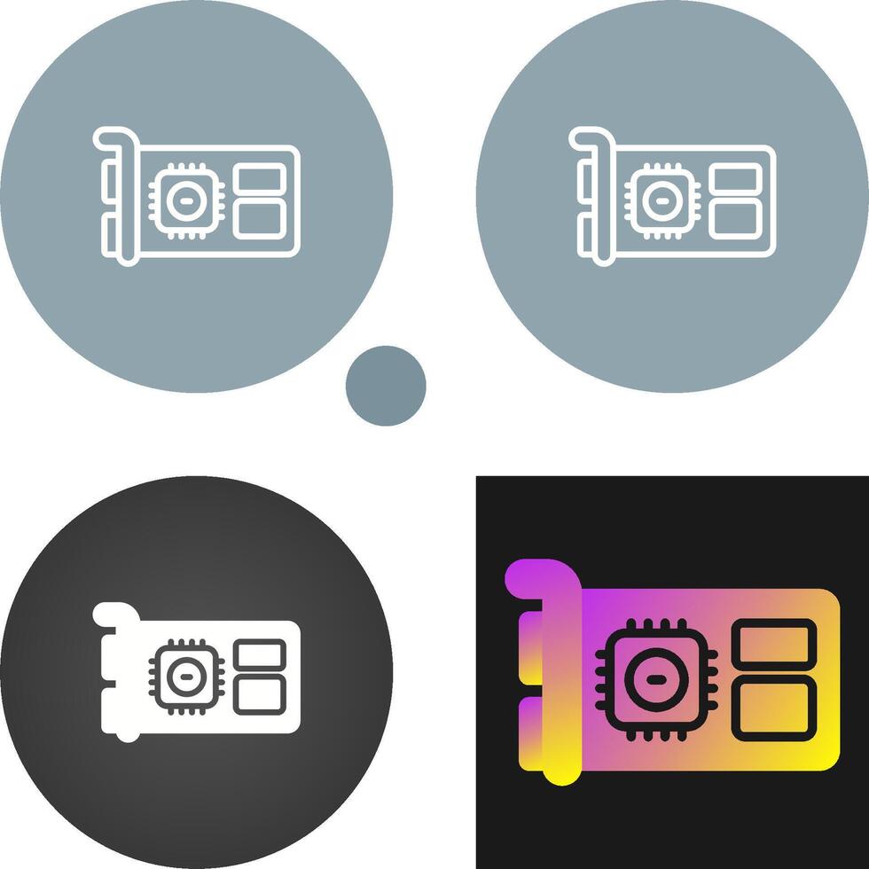 Gpu Vector Icon
