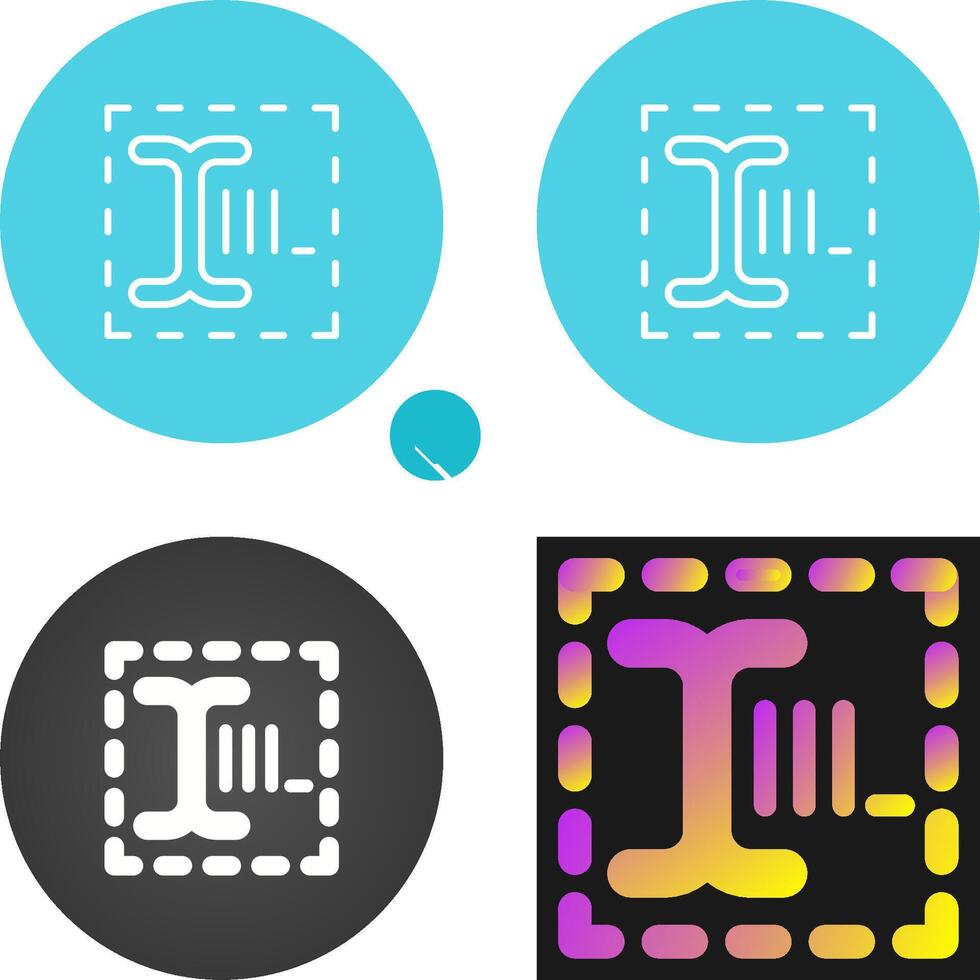 Text Box Vector Icon