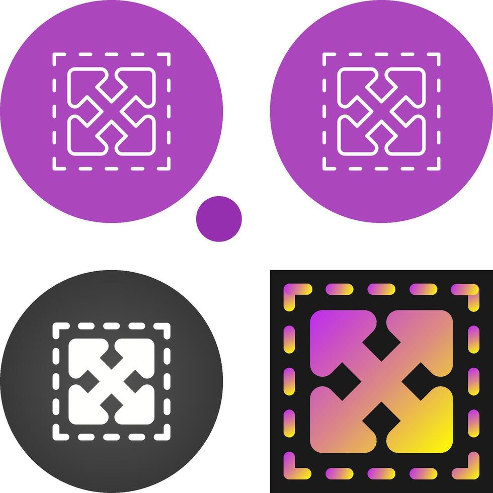 Enlarge Vector Icon