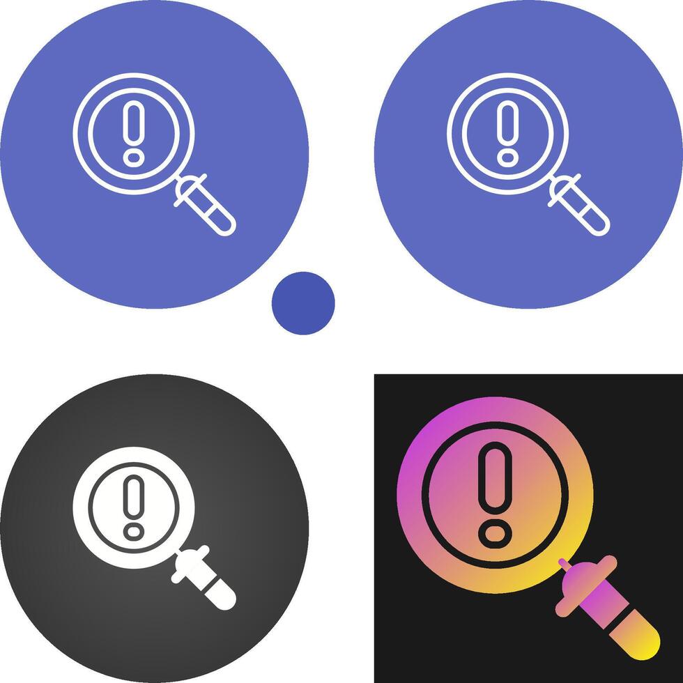 Alert Vector Icon