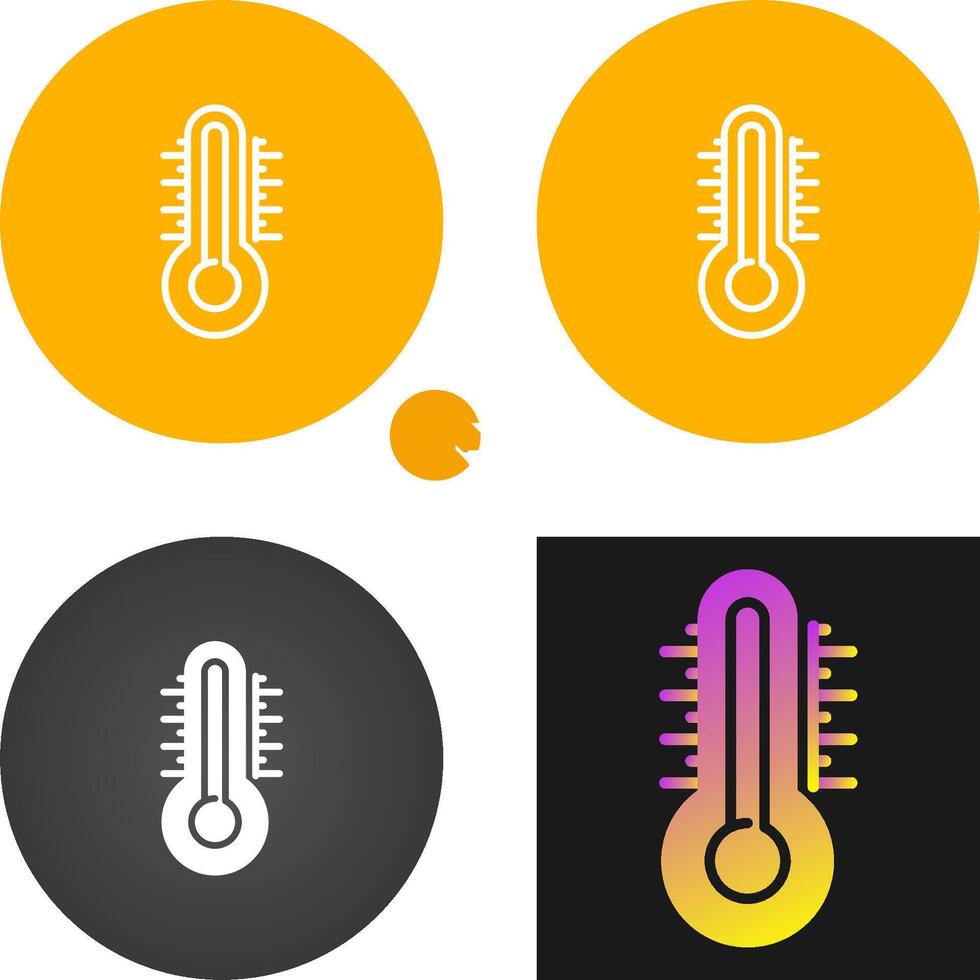 Thermometer Vector Icon