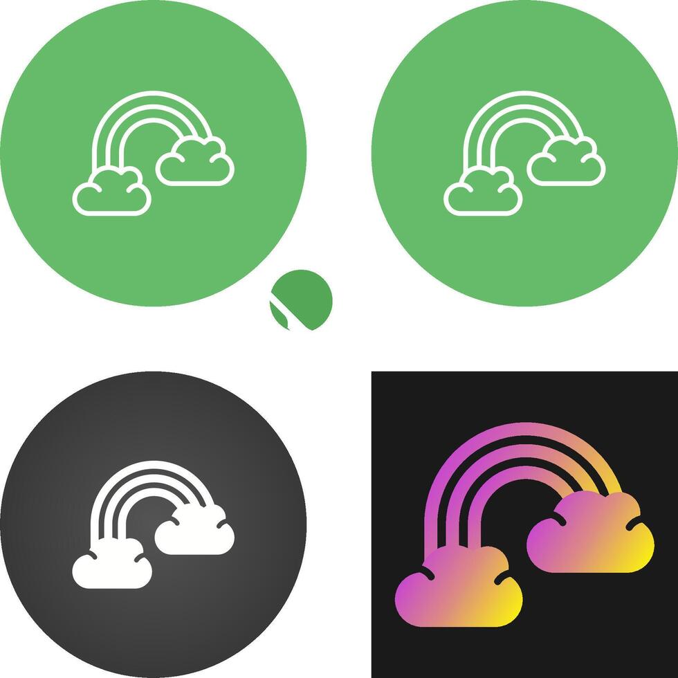 Rainbow Vector Icon