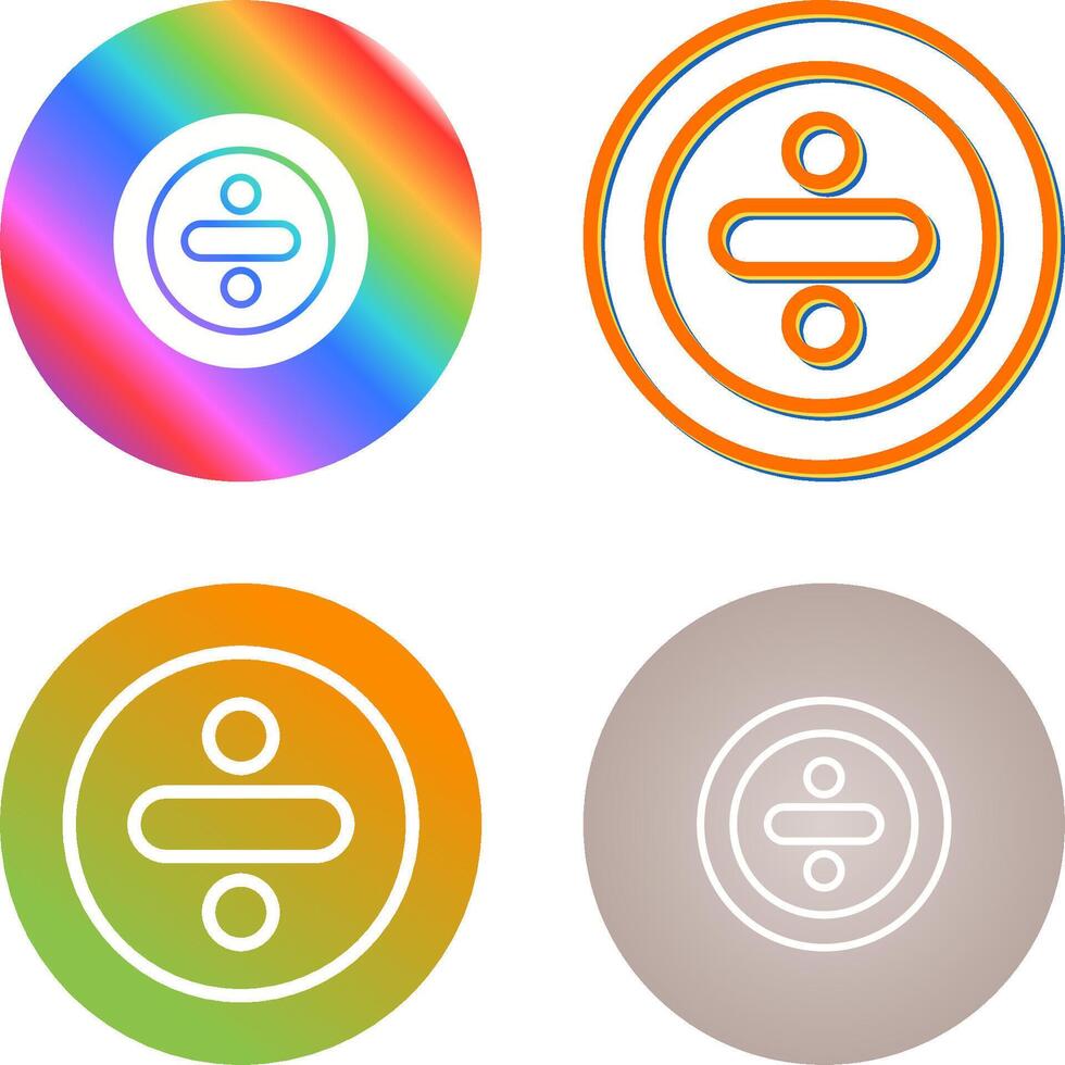 Division Vector Icon