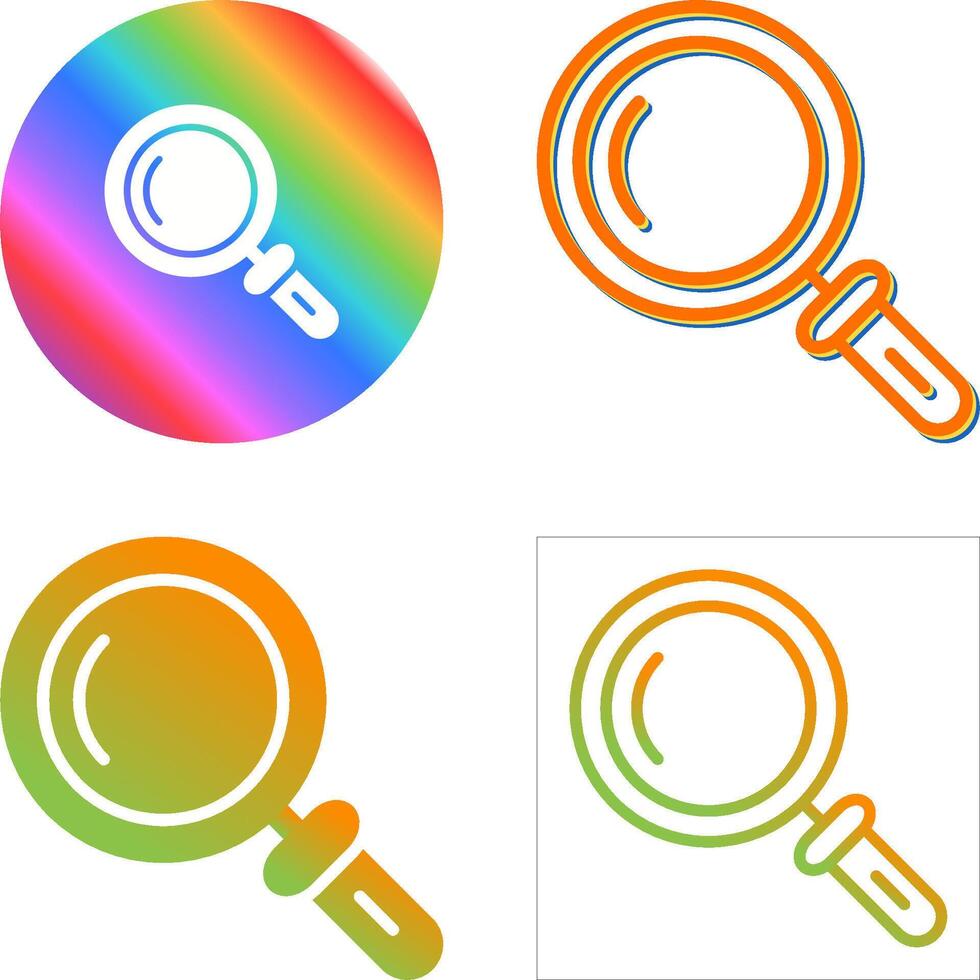 Magnifying Glass Vector Icon