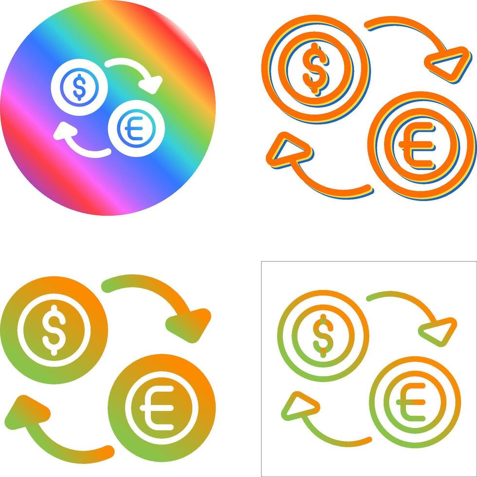 Currency Exchange Vector Icon