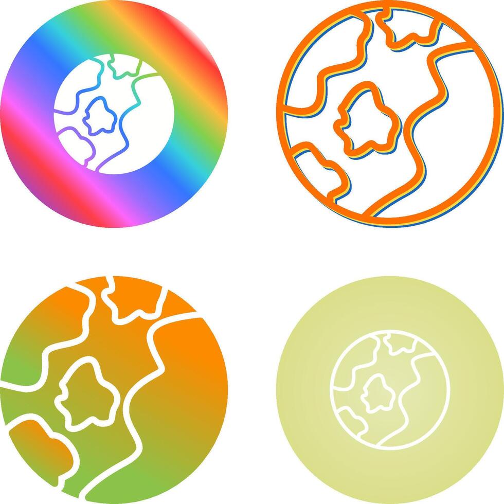 Earth Vector Icon