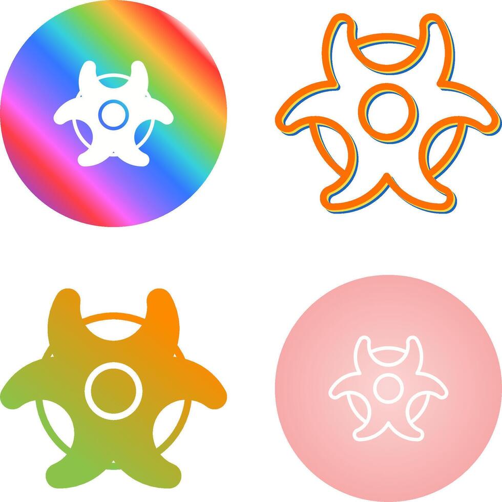Biohazard symbol Vector Icon