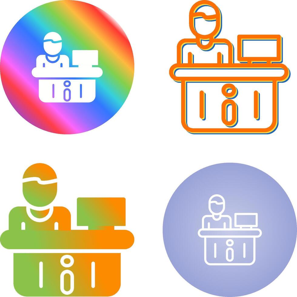 Reception Vector Icon