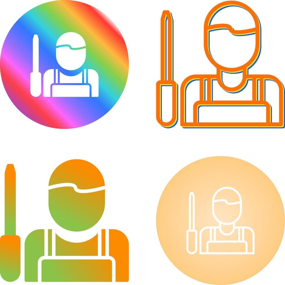 Handyman Vector Icon