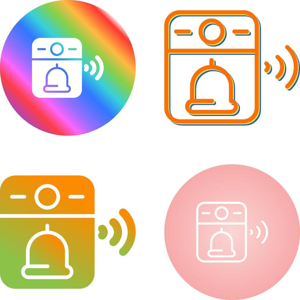 Video Doorbell Vector Icon