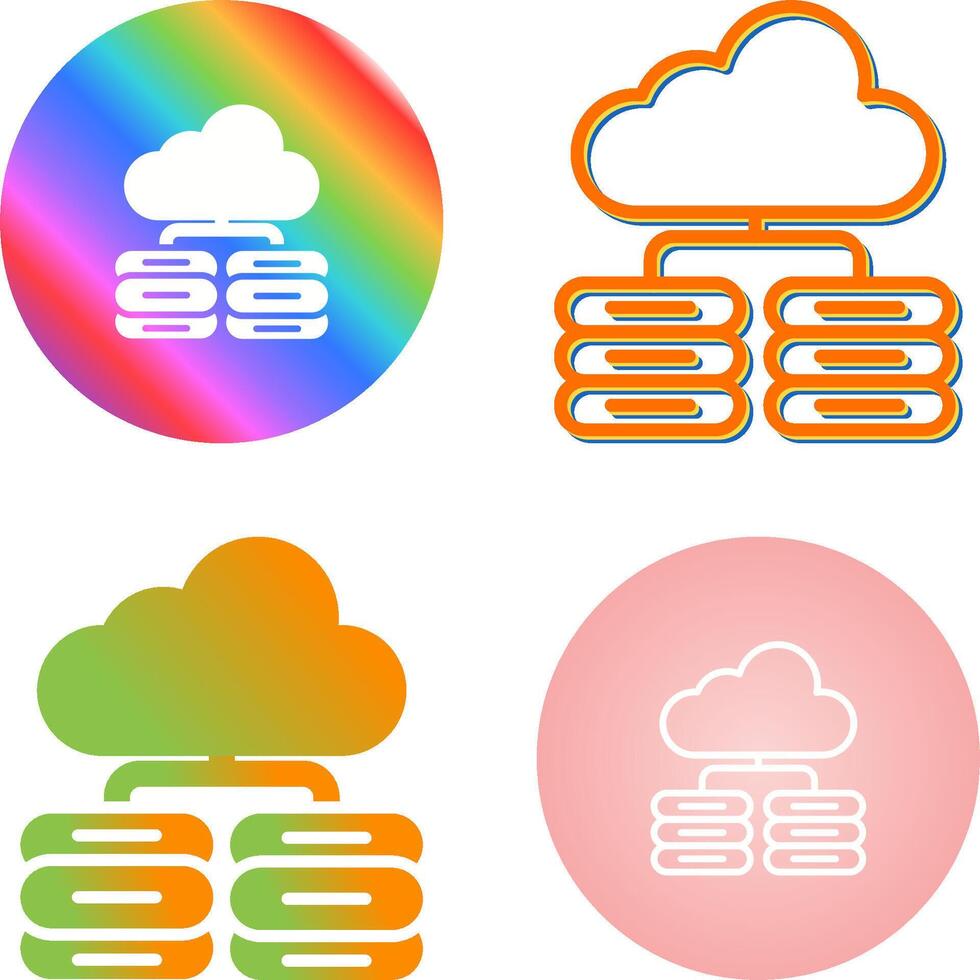 Web Hosting Vector Icon