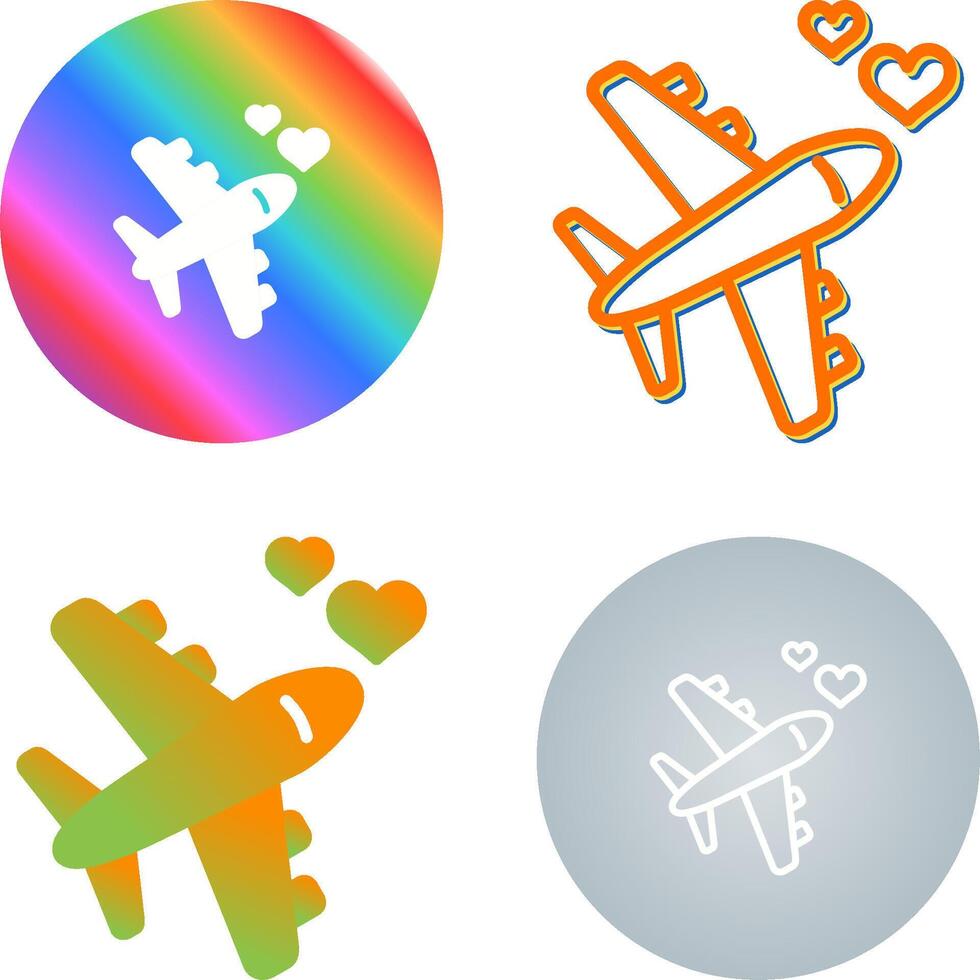 Romantic getaway Vector Icon