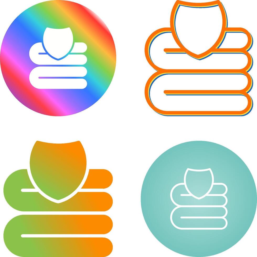 Emergency blanket Vector Icon