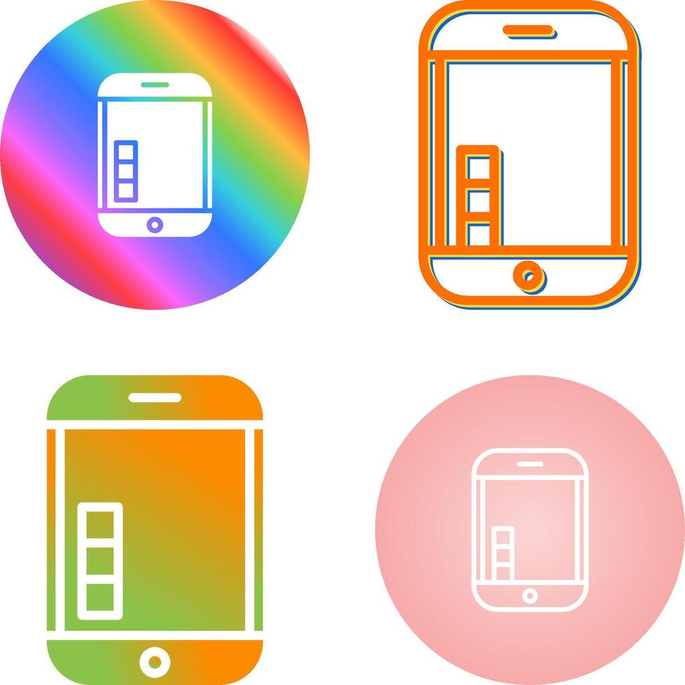 Mobile Game Vector Icon