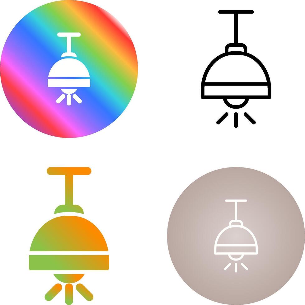 Ceiling Lamp Vector Icon