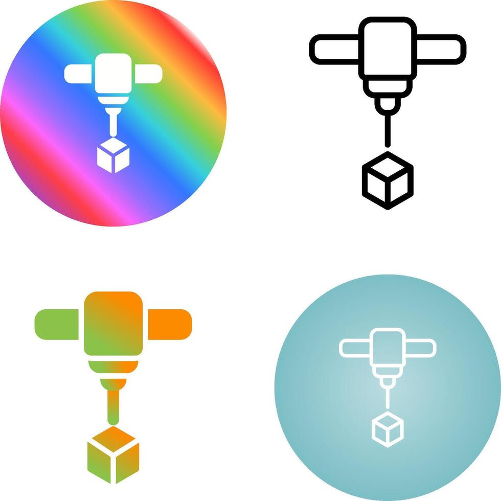 3d Printing Vector Icon