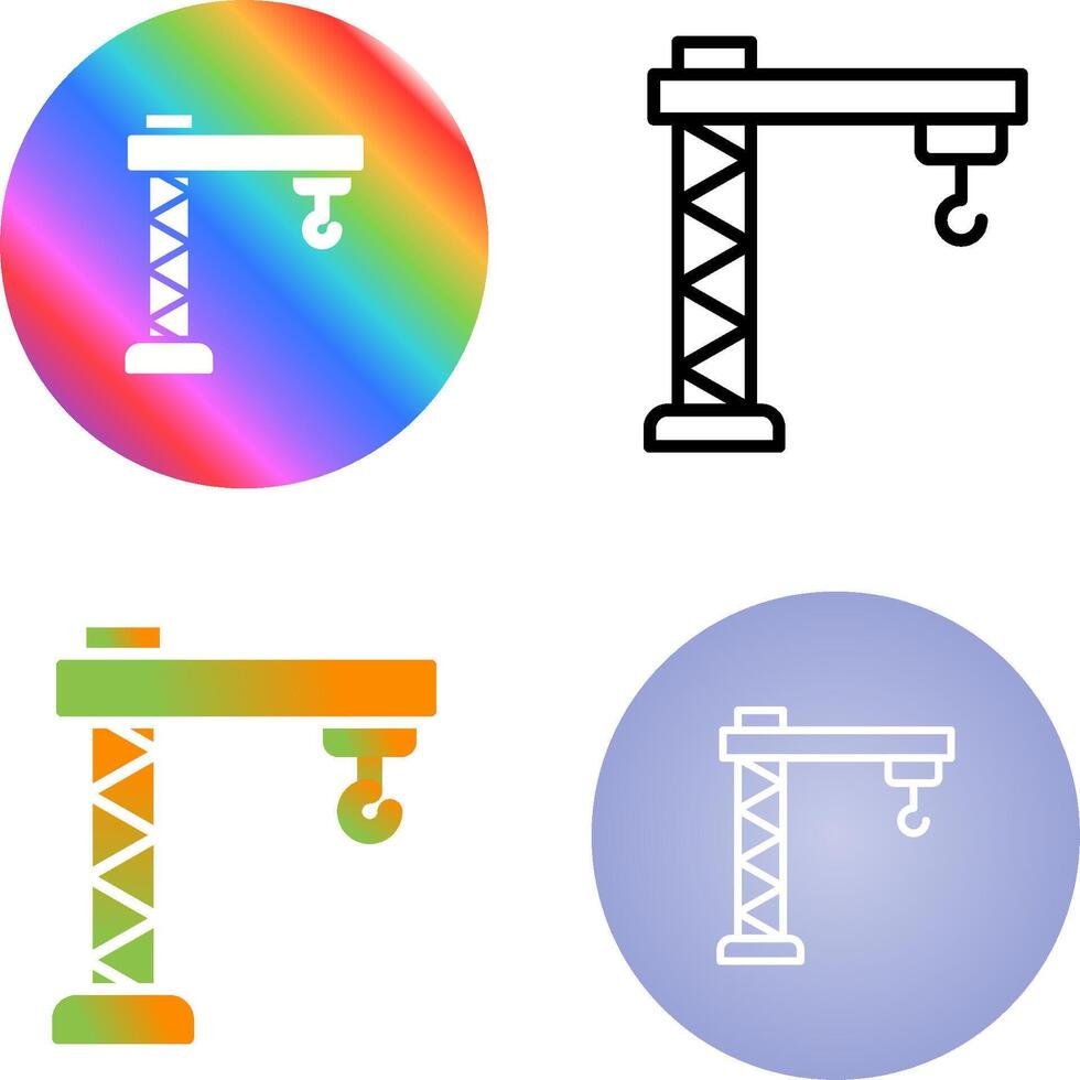 Crane Vector Icon