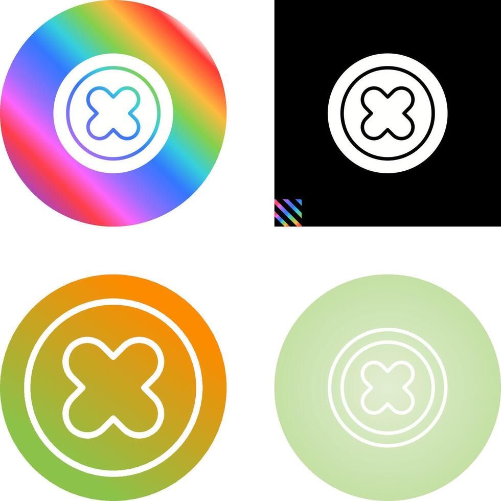 Cross Vector Icon