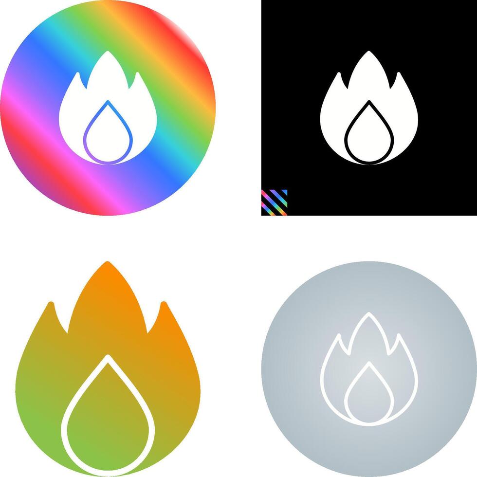 Flame Vector Icon