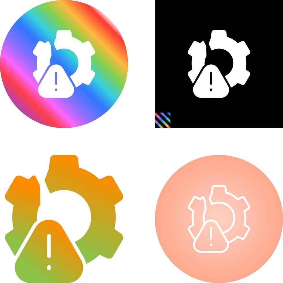 Management Failure Vector Icon