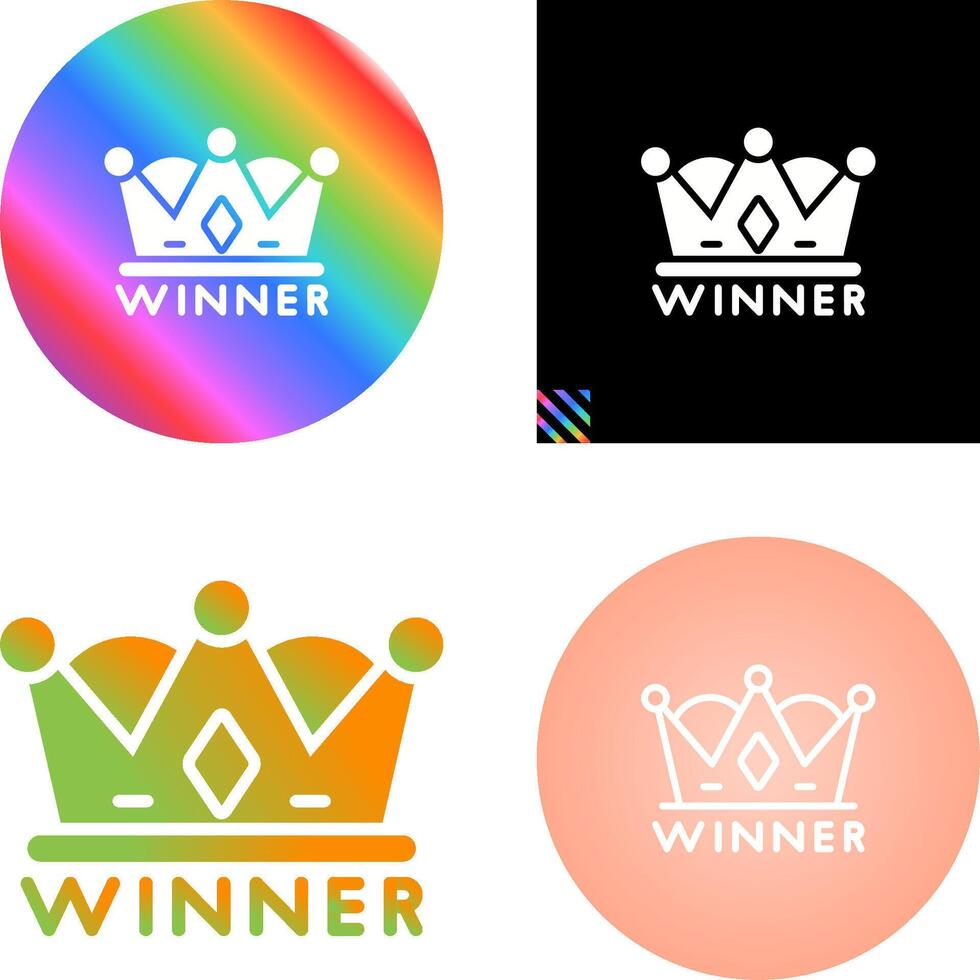 Winner Vector Icon