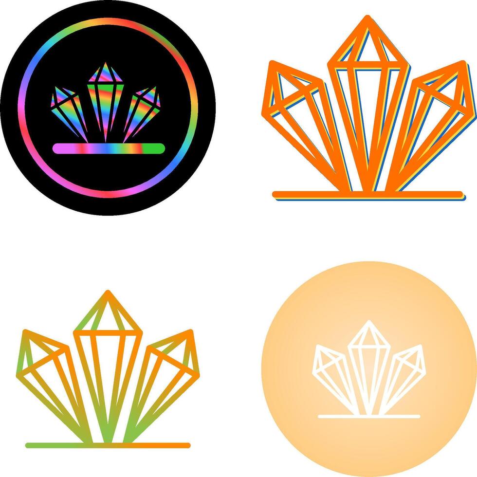 Crystal Vector Icon