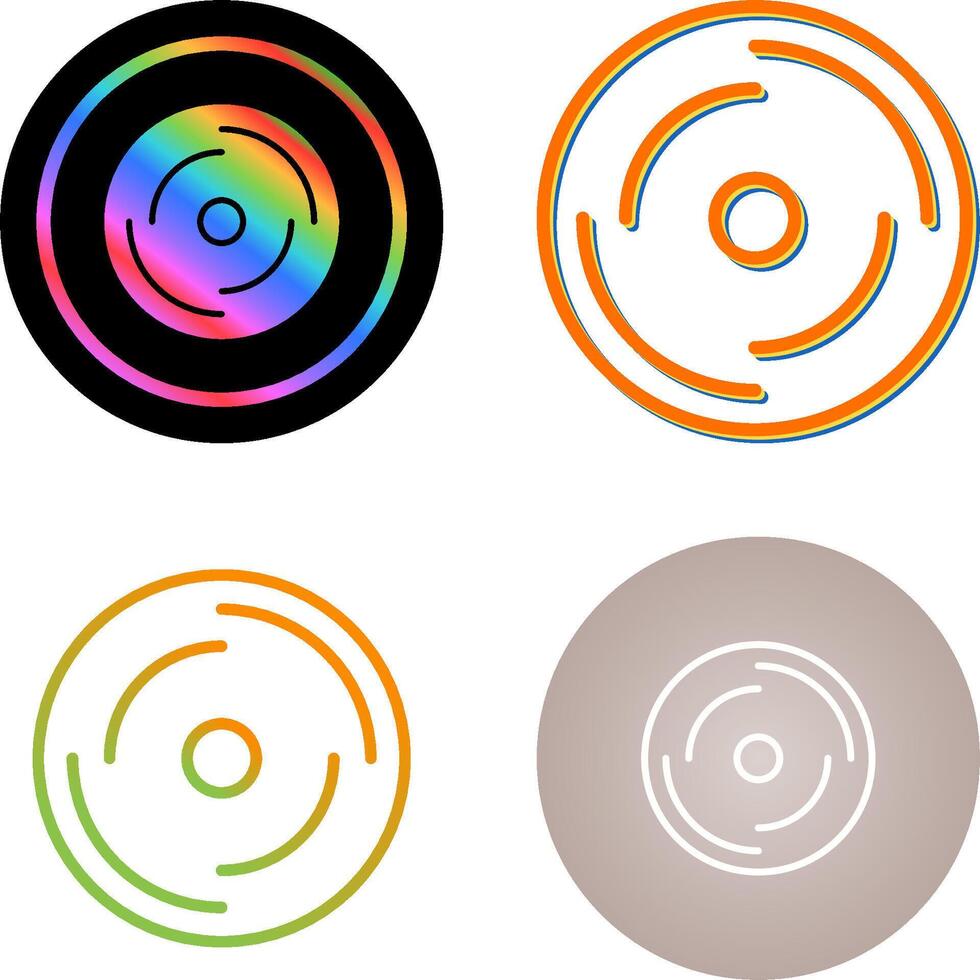 Disk Vector Icon