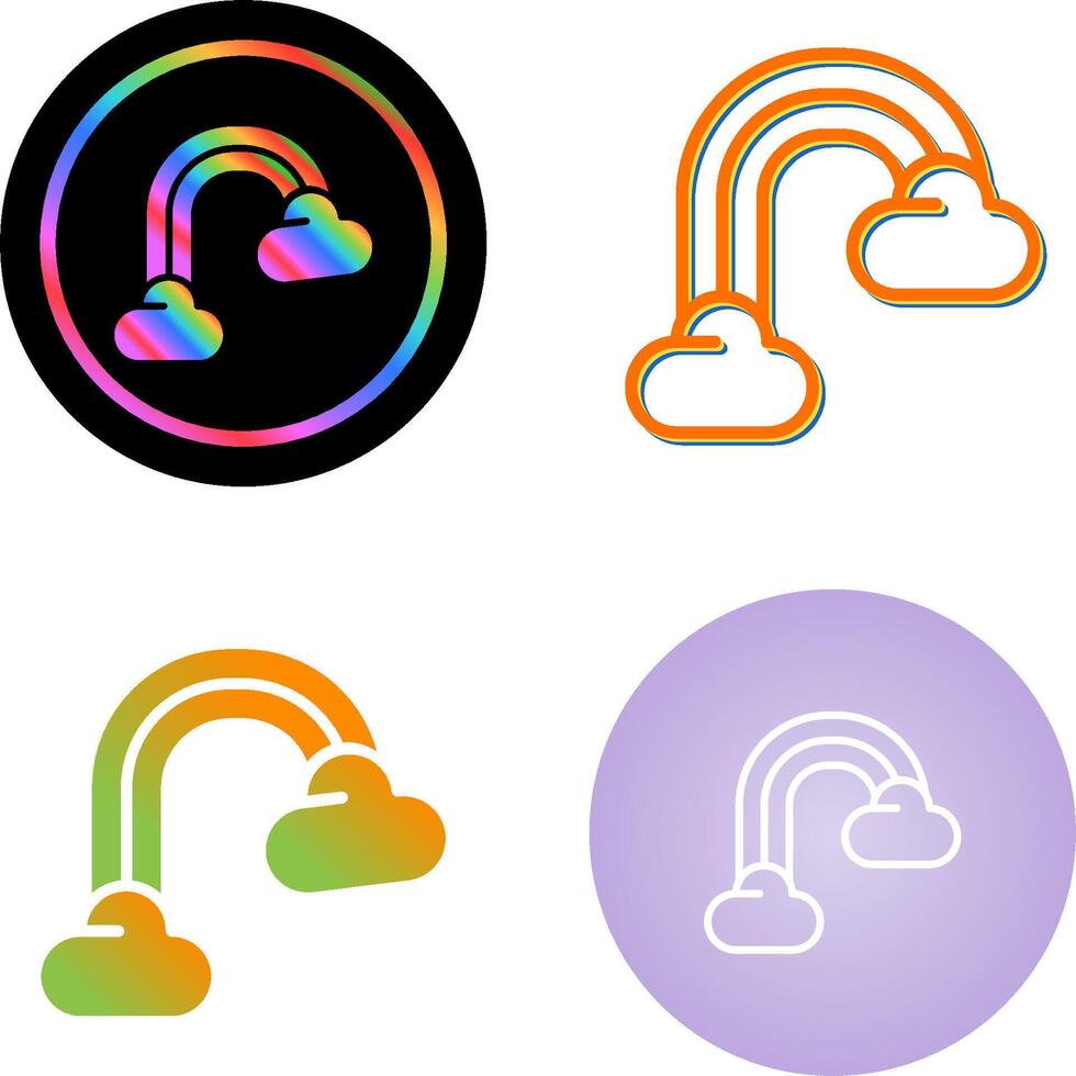 Rainbow Vector Icon