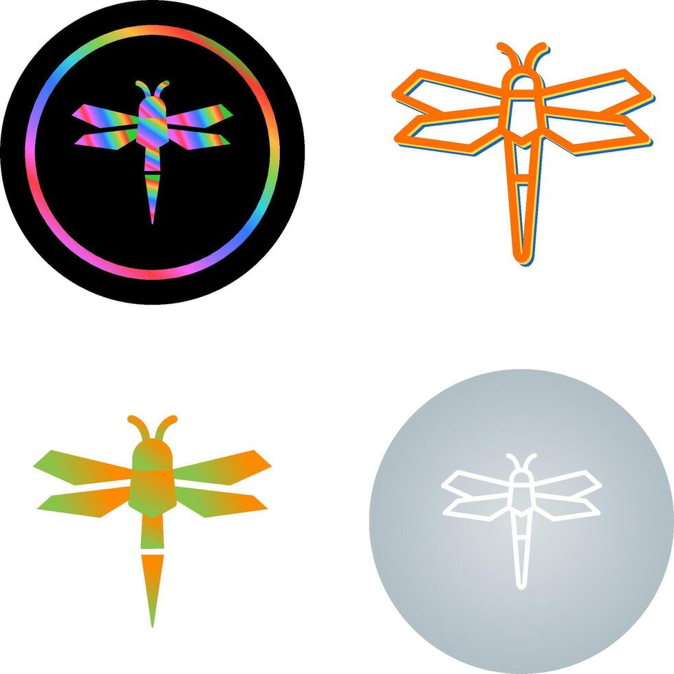 Dragonfly Vector Icon