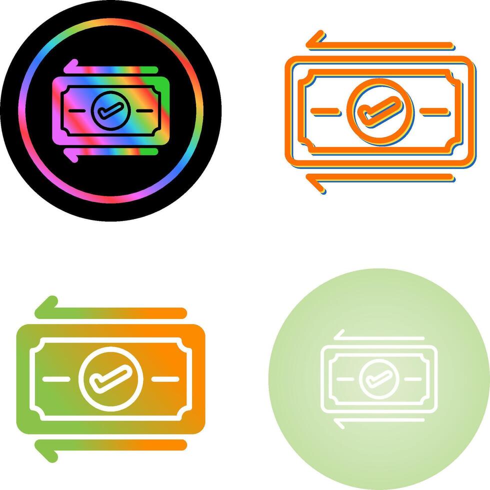 Money Back Guarantee Vector Icon