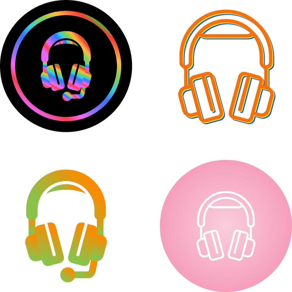 Headphones Icon Vector Icon