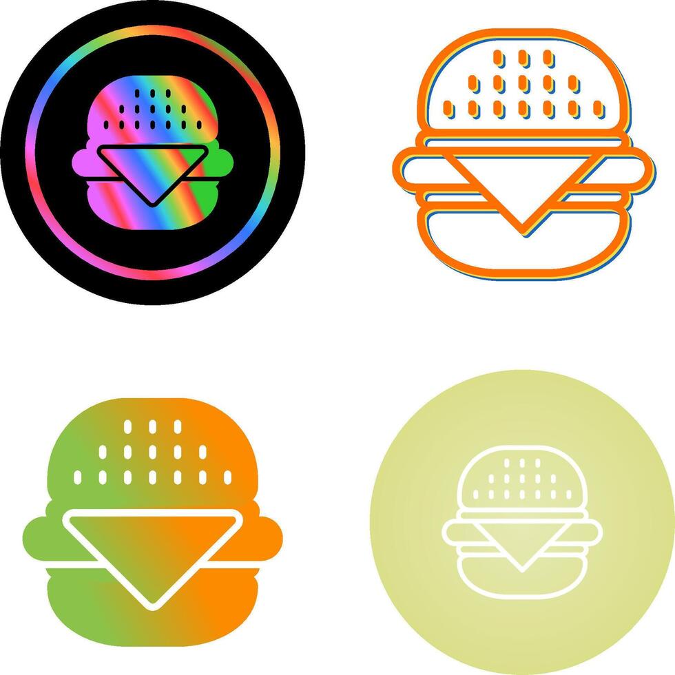 Burger Vector Icon