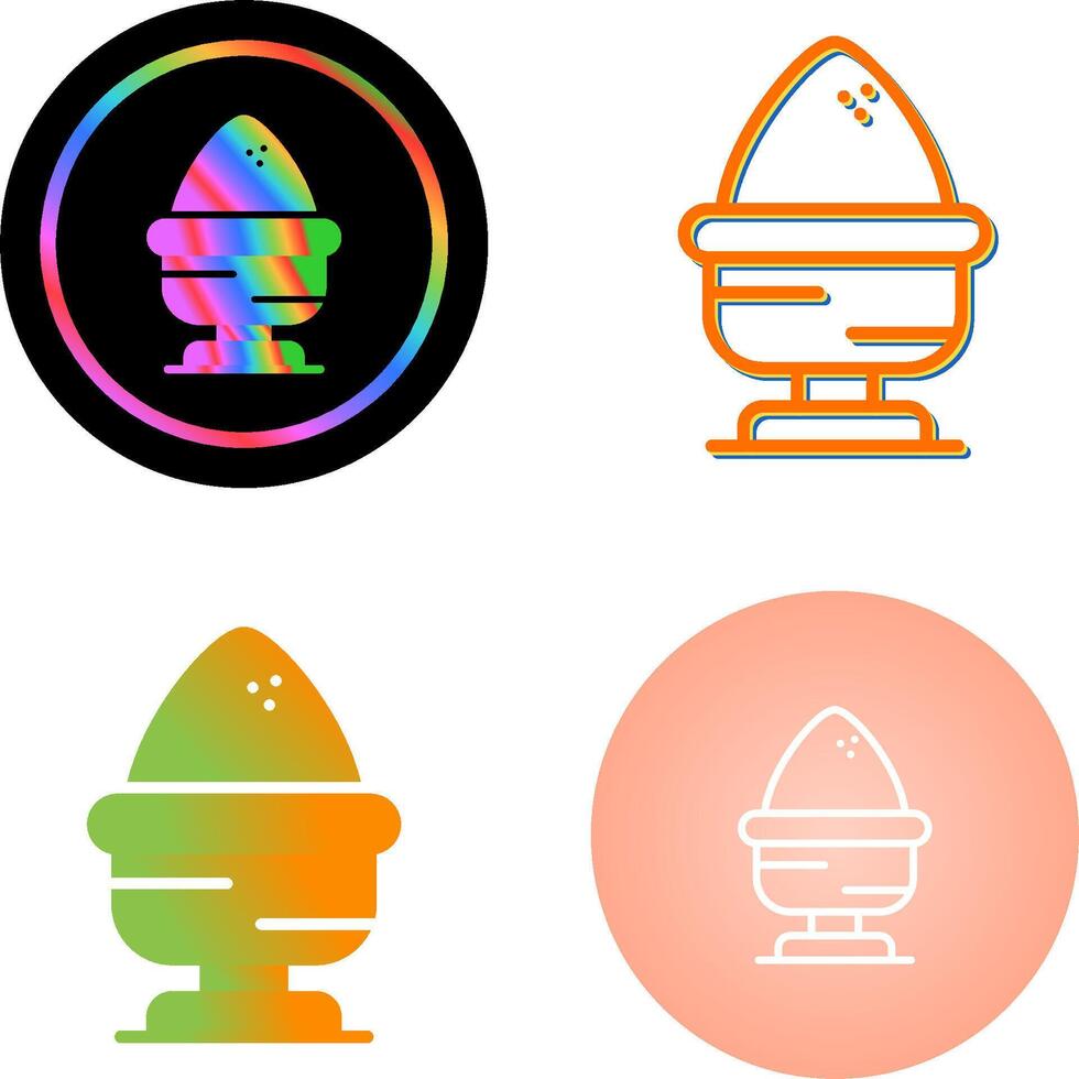 Boiled Egg Vector Icon