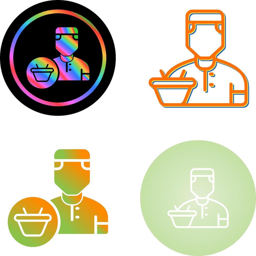 Office Boy Vector Icon