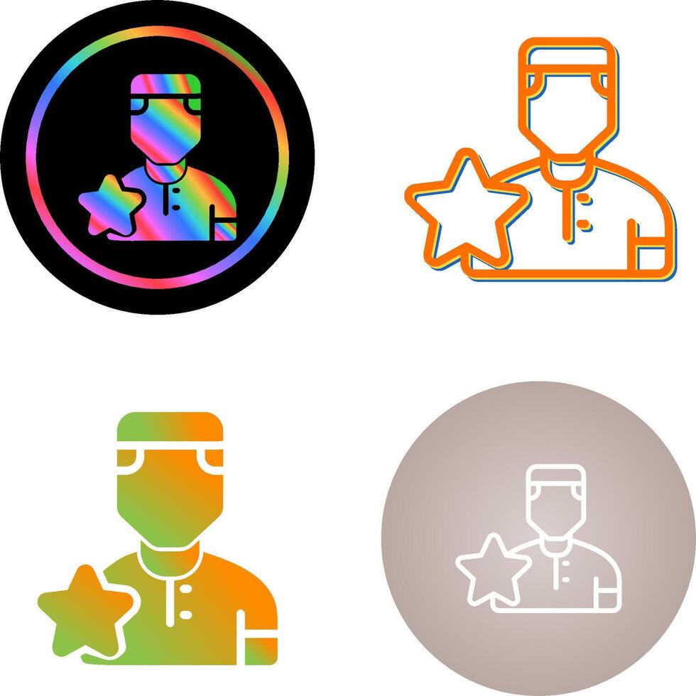 Rockstar Vector Icon