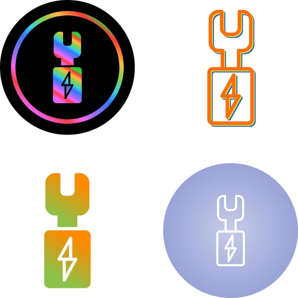 Wire Terminals Vector Icon